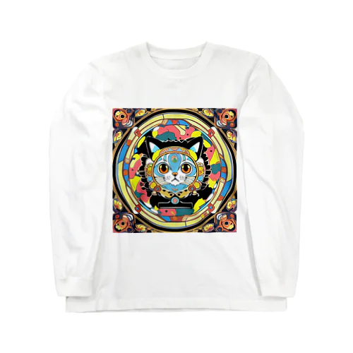 カラフルキャットくん Long Sleeve T-Shirt