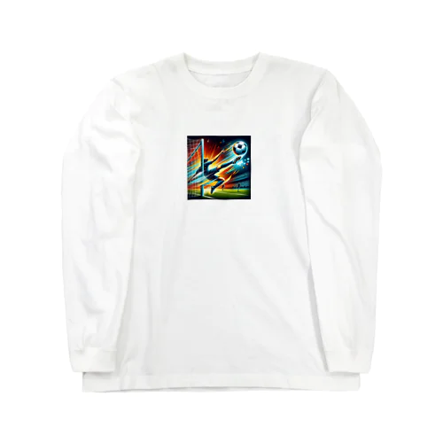 ブロックサッカー２ Long Sleeve T-Shirt