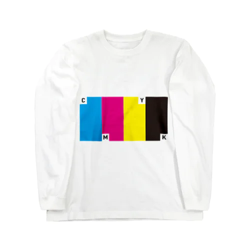 CMYK ロングスリーブTシャツ