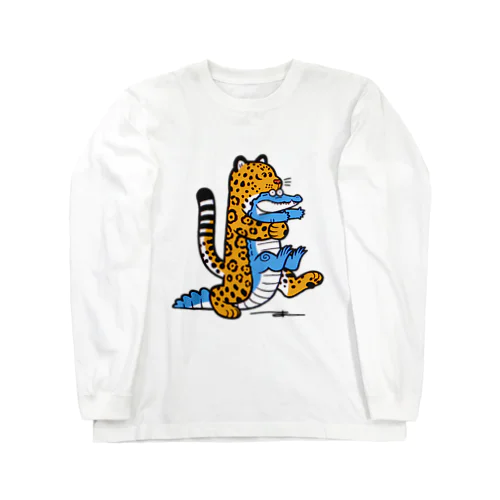 ワニの隣人ジャガー Long Sleeve T-Shirt