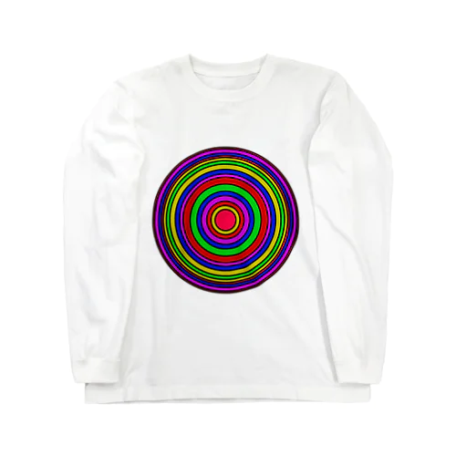 同心円 Long Sleeve T-Shirt