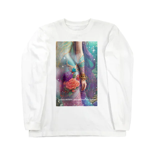 mermaid REINA  fashion color Long Sleeve T-Shirt