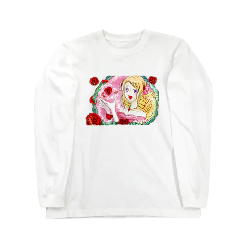 薔薇とお姫様 Long Sleeve T-Shirt