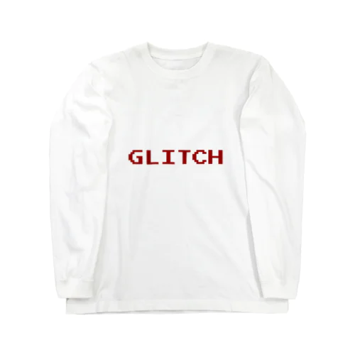 “GLITCH" Tシャツ ロングスリーブTシャツ