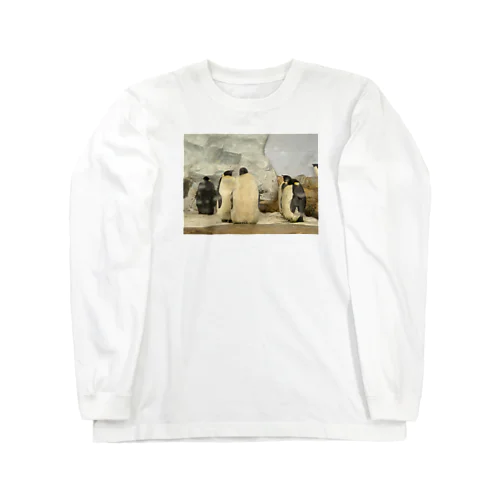 ラブラブペンギン Long Sleeve T-Shirt