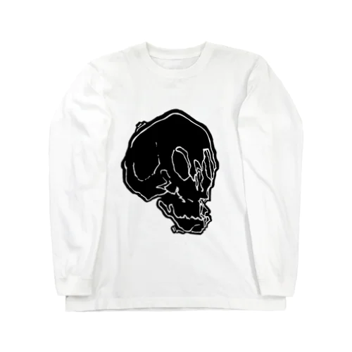 Skull Scribble ロングスリーブTシャツ