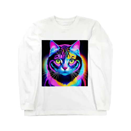 カラフルサイバーキャット vol2 Long Sleeve T-Shirt