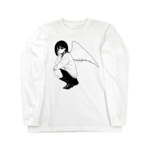 翼のかたち Long Sleeve T-Shirt