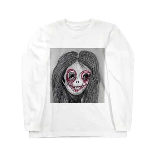 怖い絵 Long Sleeve T-Shirt