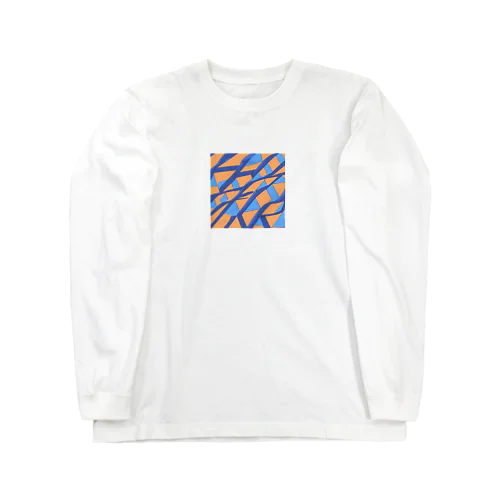 ティールオレンジ Long Sleeve T-Shirt