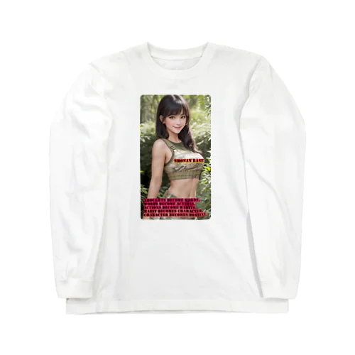 SHONAN BASE ミリタリーガール１７ Long Sleeve T-Shirt