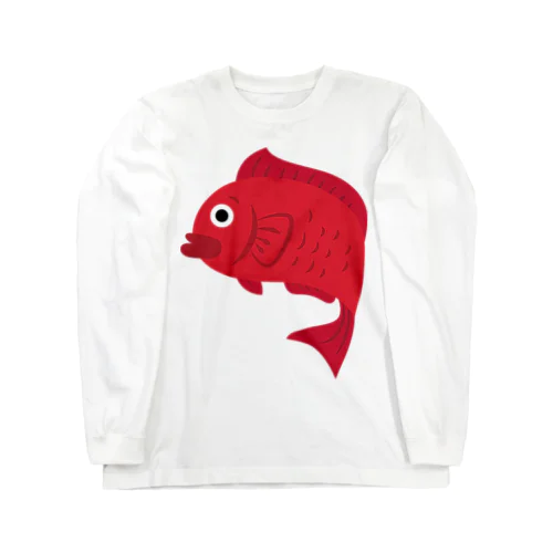 愛で鯛くん Long Sleeve T-Shirt