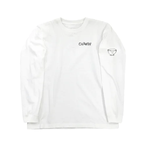 CHAWAN_Letter Long Sleeve T-Shirt