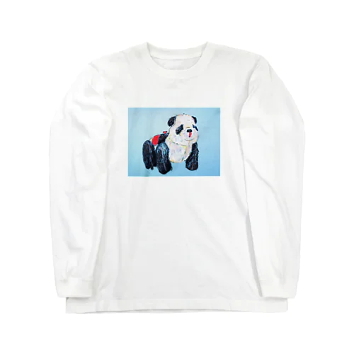 ぱんだの乗り物 Long Sleeve T-Shirt