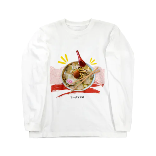 日本「タベモノ」 Long Sleeve T-Shirt