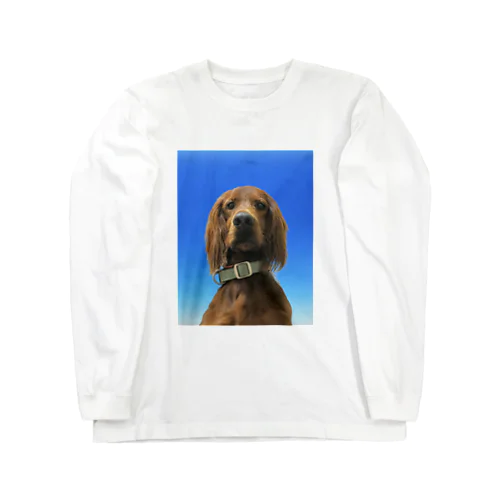 証明写真犬 Long Sleeve T-Shirt