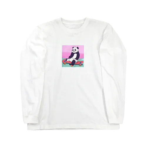 ある日のぱんだ Long Sleeve T-Shirt