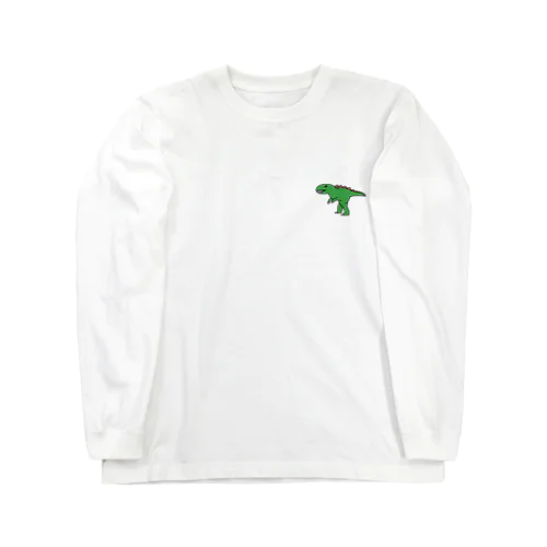 恐竜がおがお Long Sleeve T-Shirt