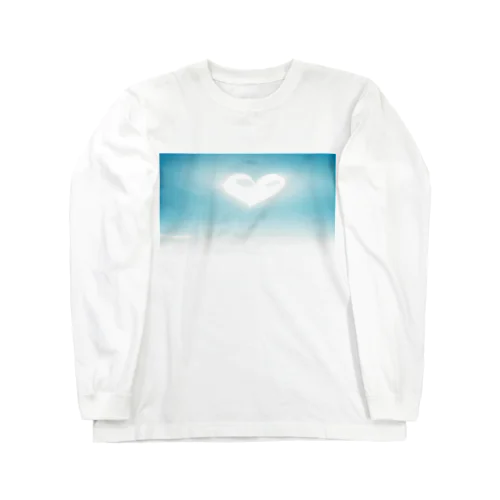 ハートの雲 Long Sleeve T-Shirt