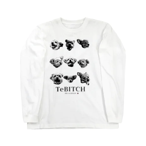 TeBITCH × 98's GARAGE ロングスリーブTシャツ