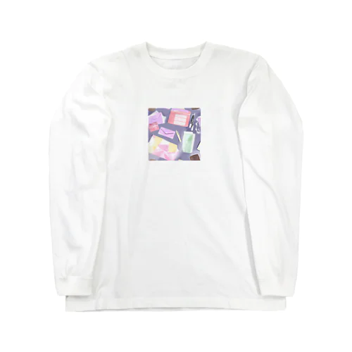 Sweet ステーショナリー Long Sleeve T-Shirt