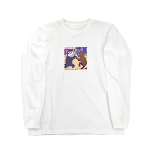 タイマン猫 Long Sleeve T-Shirt