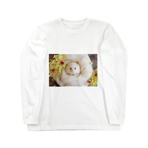 羊毛フェルトから生まれたハムスター Long Sleeve T-Shirt