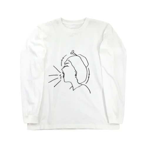 叫ぶ小町 Long Sleeve T-Shirt