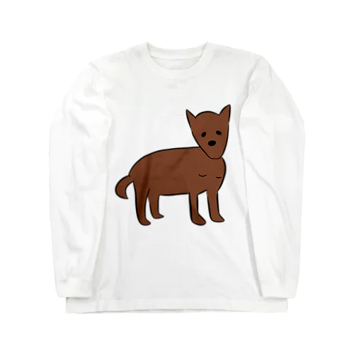 琉球犬 ヒロ ロングスリーブTシャツ