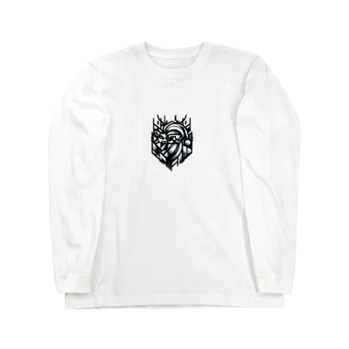 ダークサンタとトナカイ Long Sleeve T-Shirt