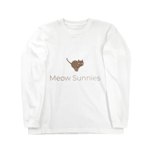 Meow Sunniesロゴバージョン ロングスリーブTシャツ