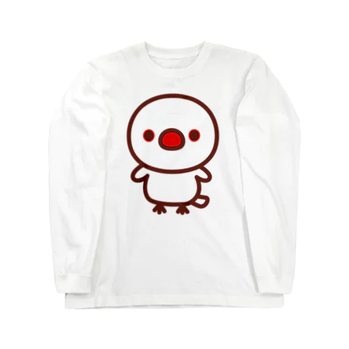 白文鳥 Long Sleeve T-Shirt