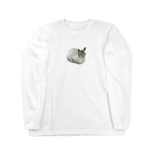 ワイの婆ちゃん家のネッコ Long Sleeve T-Shirt