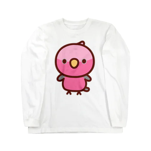 モモイロインコ Long Sleeve T-Shirt