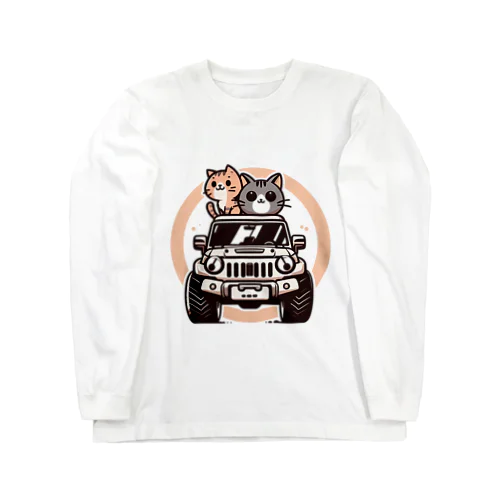 猫×アウトドア４ Long Sleeve T-Shirt