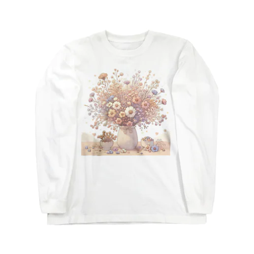 やさしい時の花束 ロングスリーブTシャツ