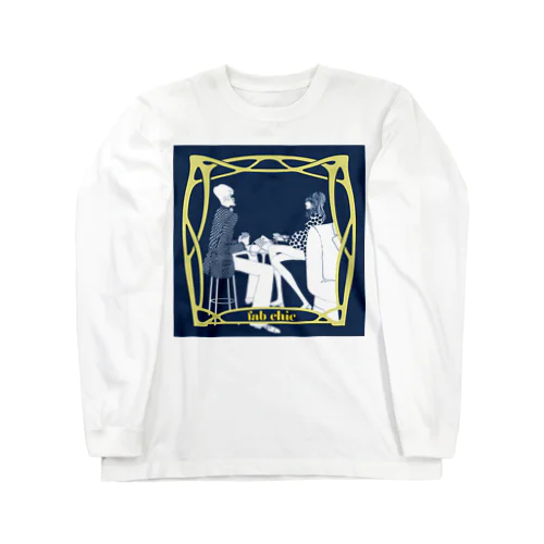 ファブデート　スクエアモチーフ Long Sleeve T-Shirt