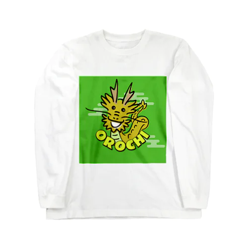 石見神楽_八岐大蛇＠Lemon Yellow Long Sleeve T-Shirt