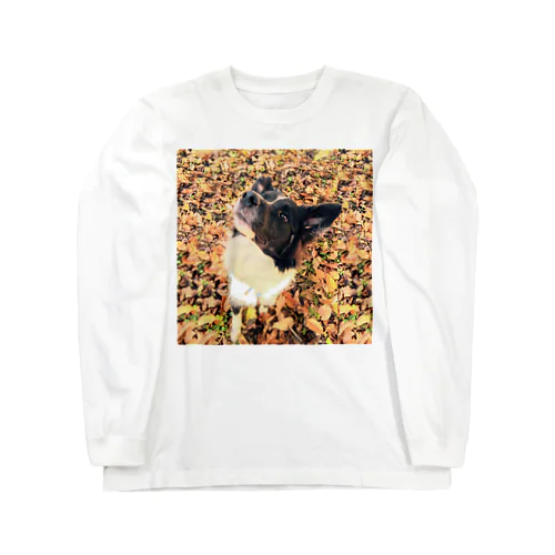 紅葉だよ、ラスターくん Long Sleeve T-Shirt