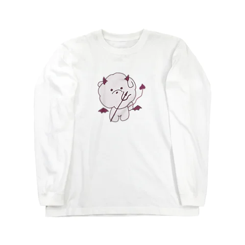 デビルもちふわ犬 Long Sleeve T-Shirt