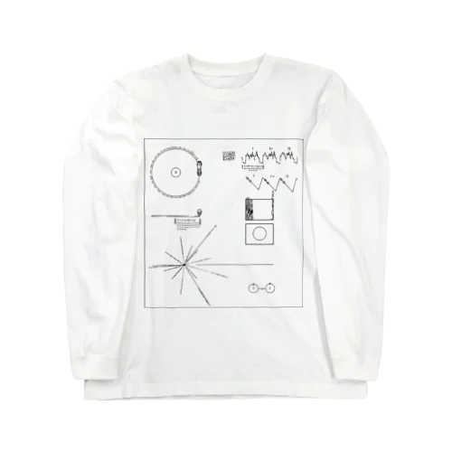 ボイジャーのゴールデンレコード Long Sleeve T-Shirt