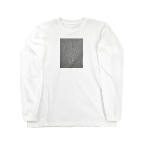 アート模様ビリビリ Long Sleeve T-Shirt