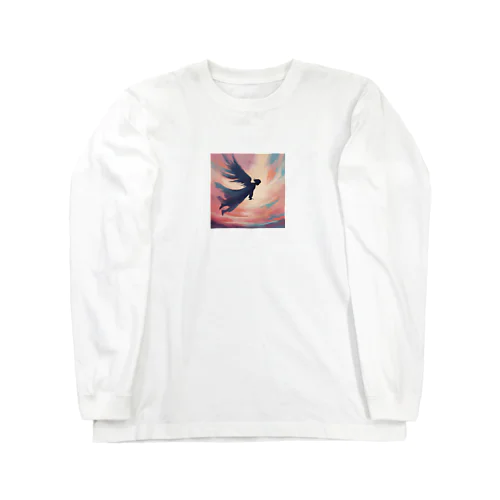 空を舞う天使 Long Sleeve T-Shirt