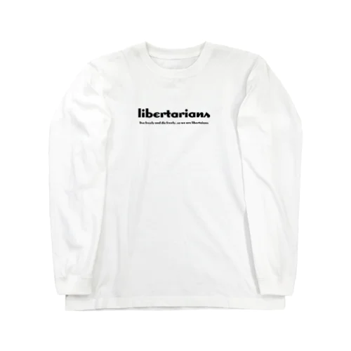 libertarians ロングスリーブTシャツ