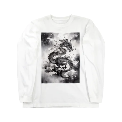 開運 龍 Long Sleeve T-Shirt