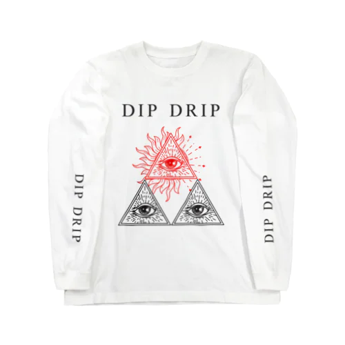 DIP DRIP "Three Eyes" Series ロングスリーブTシャツ