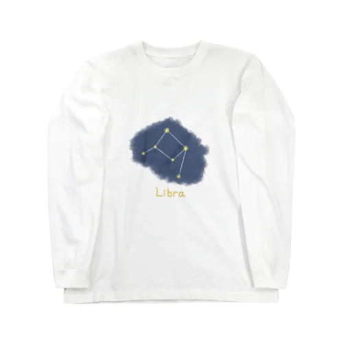 光る夜空の星座・天秤座 Long Sleeve T-Shirt