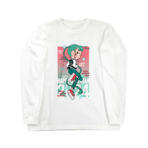 辰年ガール Long Sleeve T-Shirt