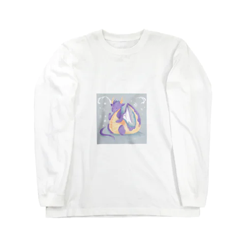 癒し系で可愛い干支の辰馬さん Long Sleeve T-Shirt