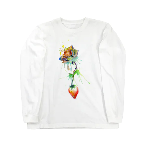 strawberry ロングスリーブTシャツ